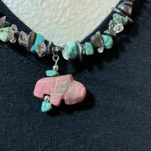 Buffalo necklace